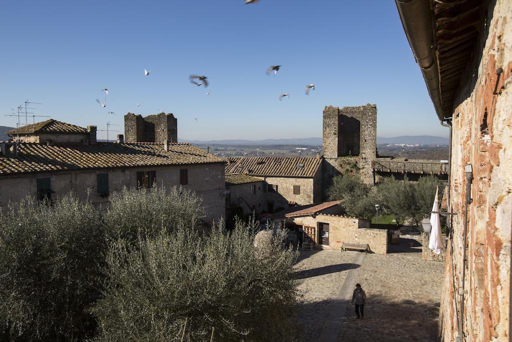 Camere Dentro Il Castello Monteriggioni Buitenkant foto
